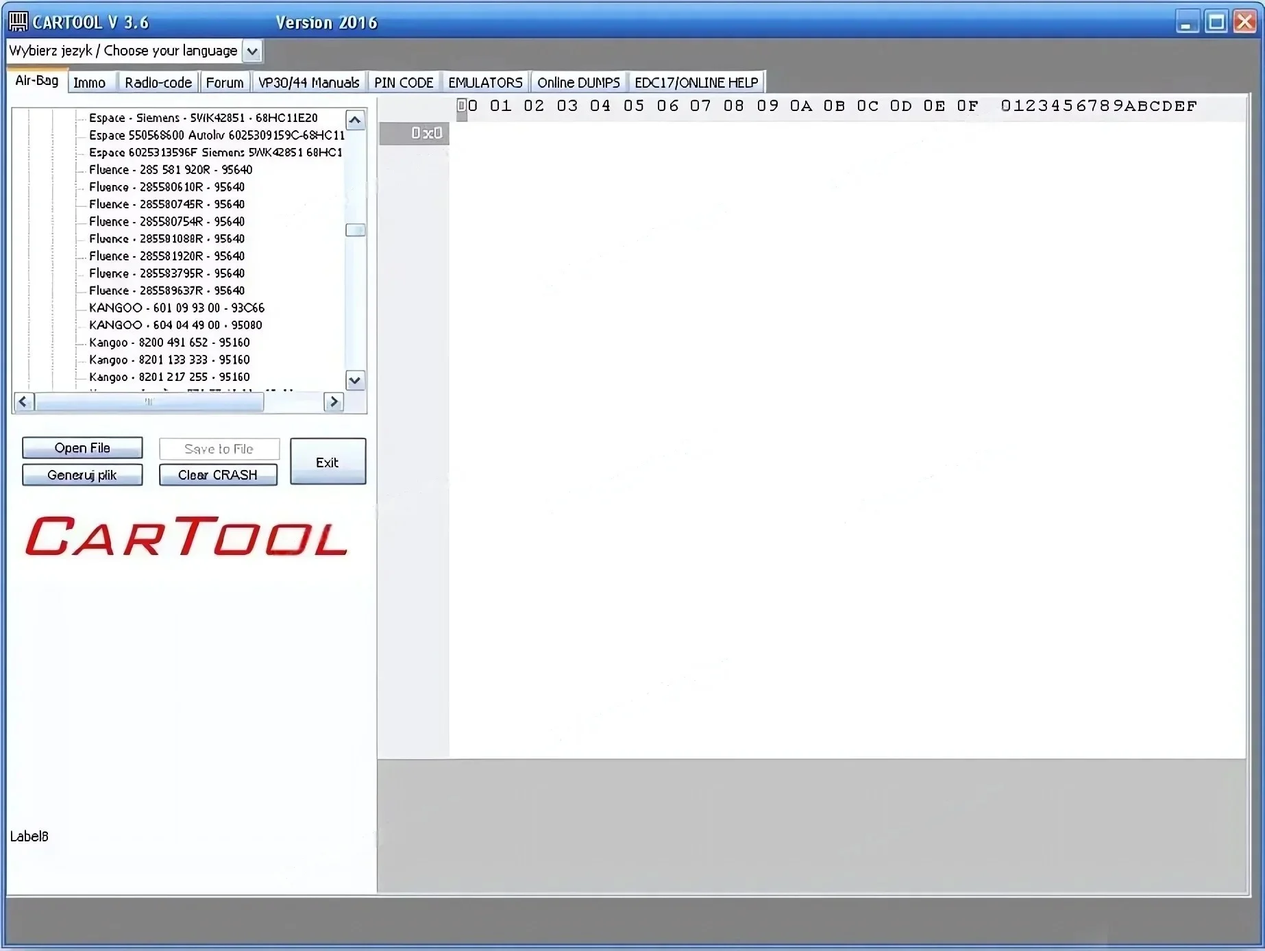 CarTool 3.6 Car tool for Immo and Airbag Reset Car repair software Windows 7/10/ 11 thumbnail 4
