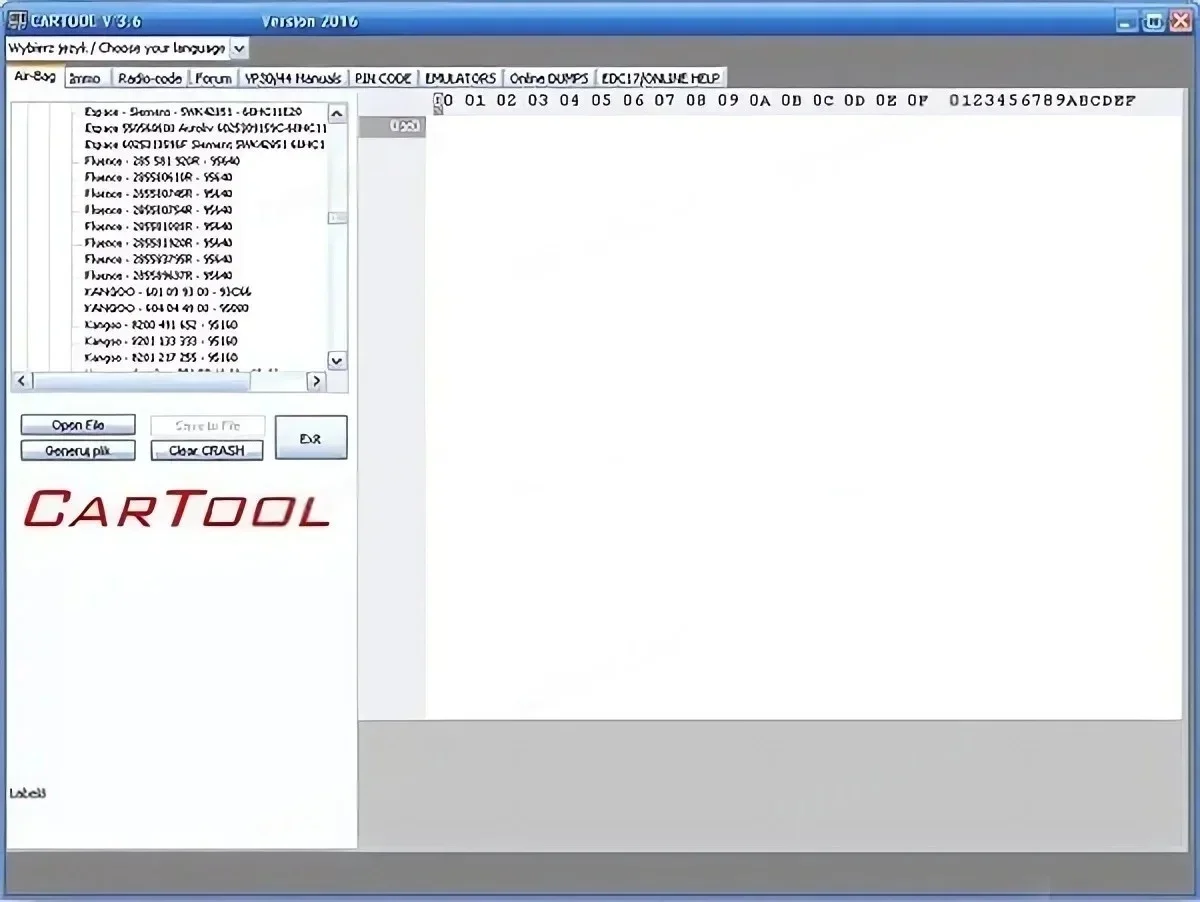 CarTool 3.6 Car tool for Immo and Airbag Reset Car repair software Windows 7/10/ 11 thumbnail 6