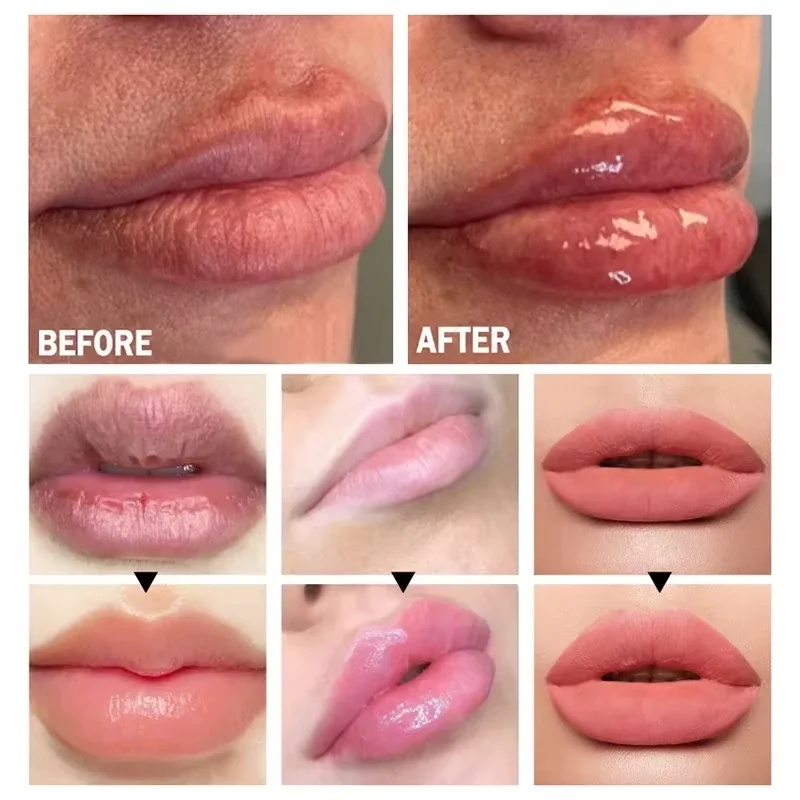 Instant Volumising Lip Plumper Oil Enhancer Lip Gloss Plumping Serum Moisturizing Anti-Wrinkle Lipstick Sexy Lip Care Makeup thumbnail 2