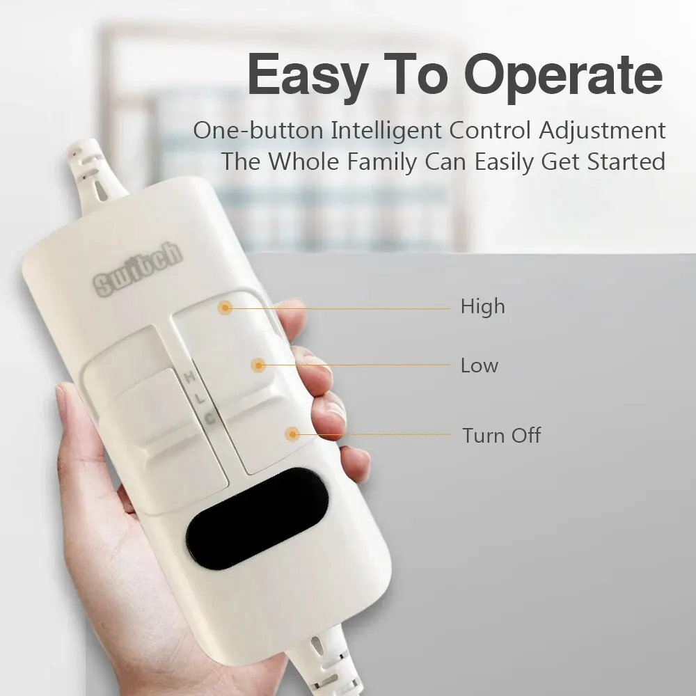 Electric Blanket Heated Mattress 220V/110V Thicker Heater Heated Blanket Electric Heating Blanket Winter Body Warmer EU/US Plug thumbnail 6