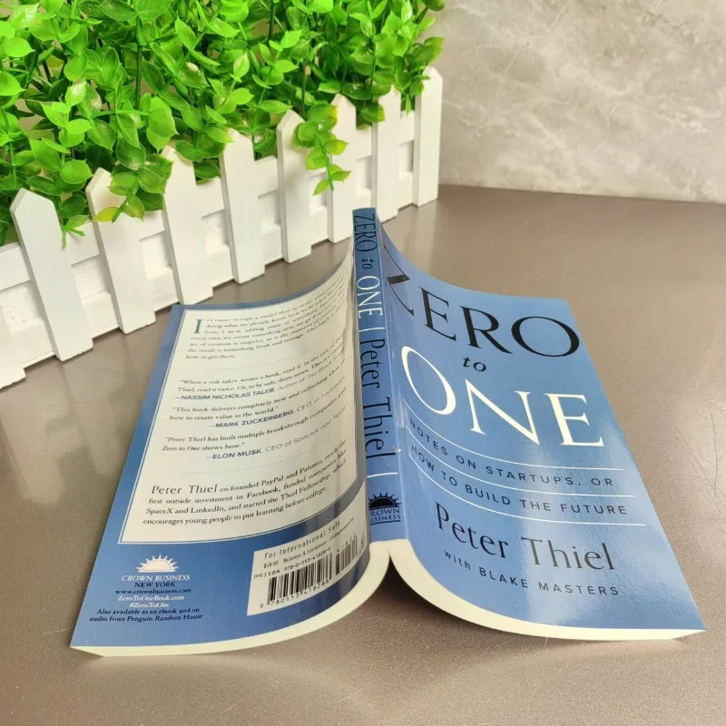 Zero To One By Peter Thiel with Blake Masters Notes on Startups How To Build The Future Encourage Books Livros thumbnail 3