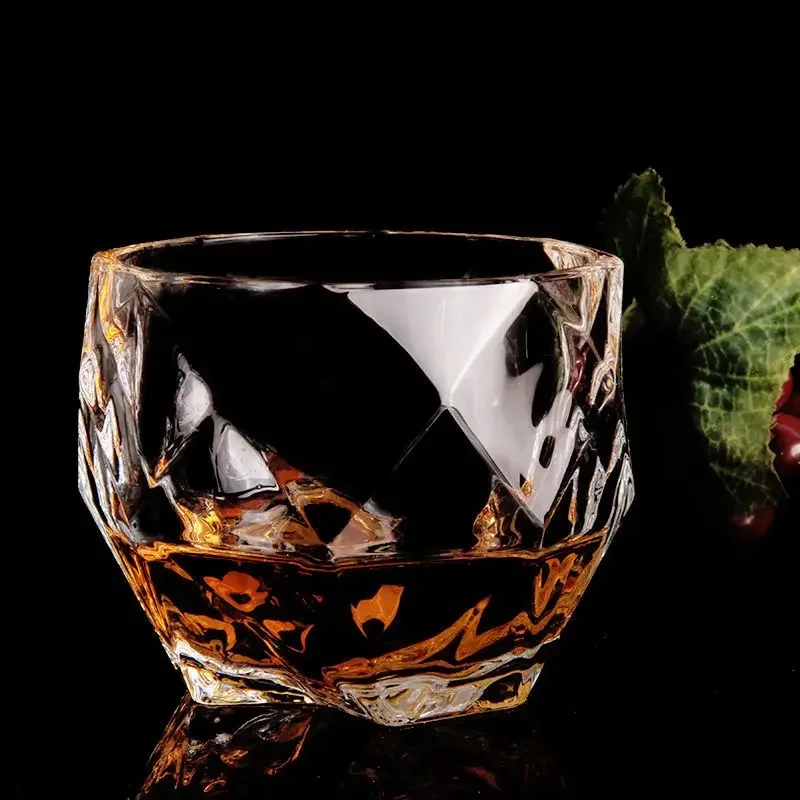 Crystal Whiskey Glass Cup For the Home Bar Beer Water and Party Hotel Wedding Glasses Gift Drinkware thumbnail 4