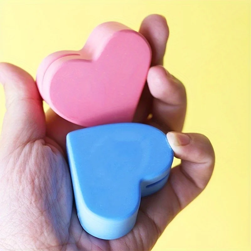 Heart Card Holder Silicone Mold DIY Concrete Cement Business Making Plaster Resin Casting Mould Home Handicraft Desktop Decor thumbnail 3