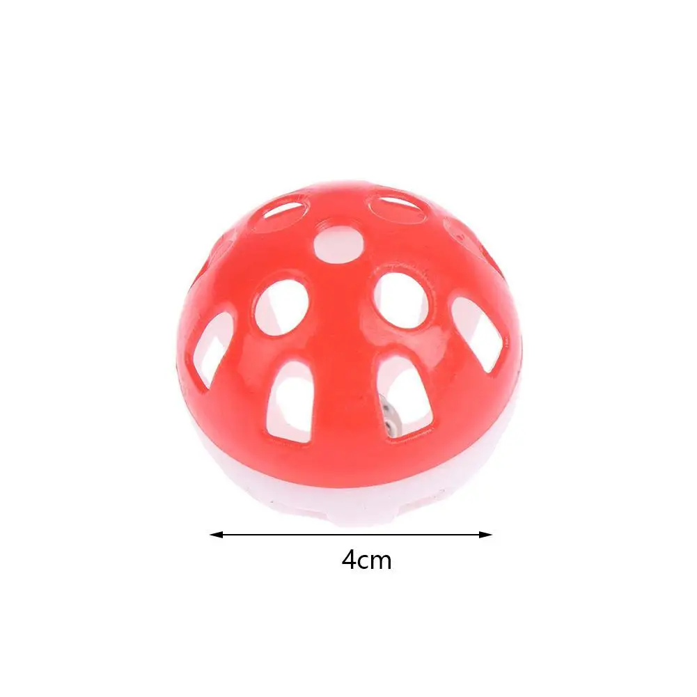 Pet Parrot Toy Colorful Hollow Rolling Bell Ball 10pcs Small Pet Cat Cockatiel Parrot Chew Cage Fun Toys Pet Bird Supplies 3/5pc thumbnail 6