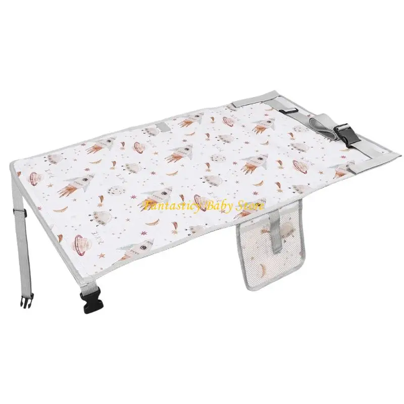 J6BE Children's Aircraft Extender Toddler Plane Bed Ensures Restful Journey with Added Comfort and Safety Feature