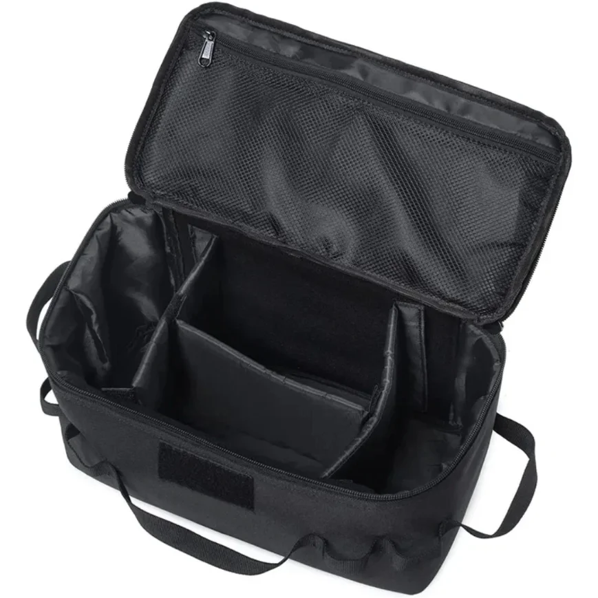 Heavy Duty Outdoor Camping Storage Bag with Large Capacity for Gas Stove Canister Pot and Cookware Utensils Organizer thumbnail 2