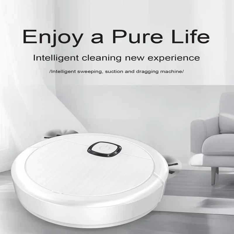 3-in-1 Automatic Sweeping Robot Vacuum Mop Household Lazy Intelligent Auto Boost  Cleaner Thin Design Sweeping Machine 2026 thumbnail 5