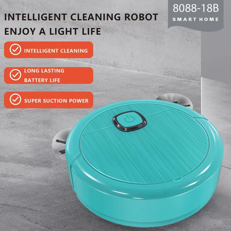 3-in-1 Automatic Sweeping Robot Vacuum Mop Household Lazy Intelligent Auto Boost  Cleaner Thin Design Sweeping Machine 2026 thumbnail 2