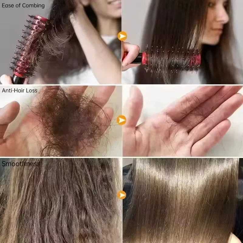 250g Magical Hair Mask Collagen Keratin 5 Seconds Repair Damaged Frizzy Hair Smooth Deep Moisturize Nourishing Hair Care Product thumbnail 2