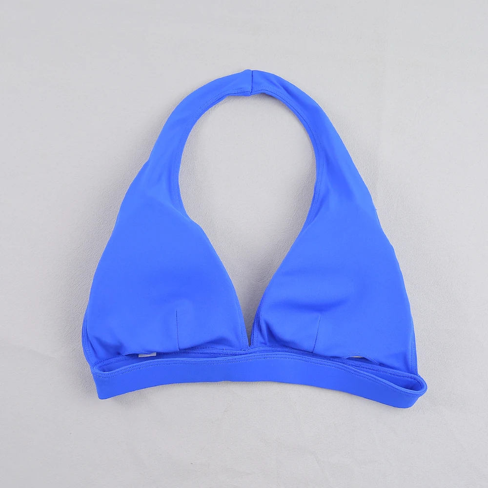 Women's V-neck Hanging Neck Cool Yoga Underwear Fitness Running Breathable Sexy Bra thumbnail 5