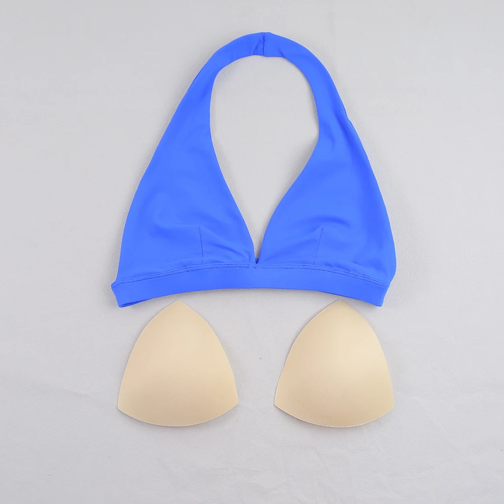 Women's V-neck Hanging Neck Cool Yoga Underwear Fitness Running Breathable Sexy Bra thumbnail 4