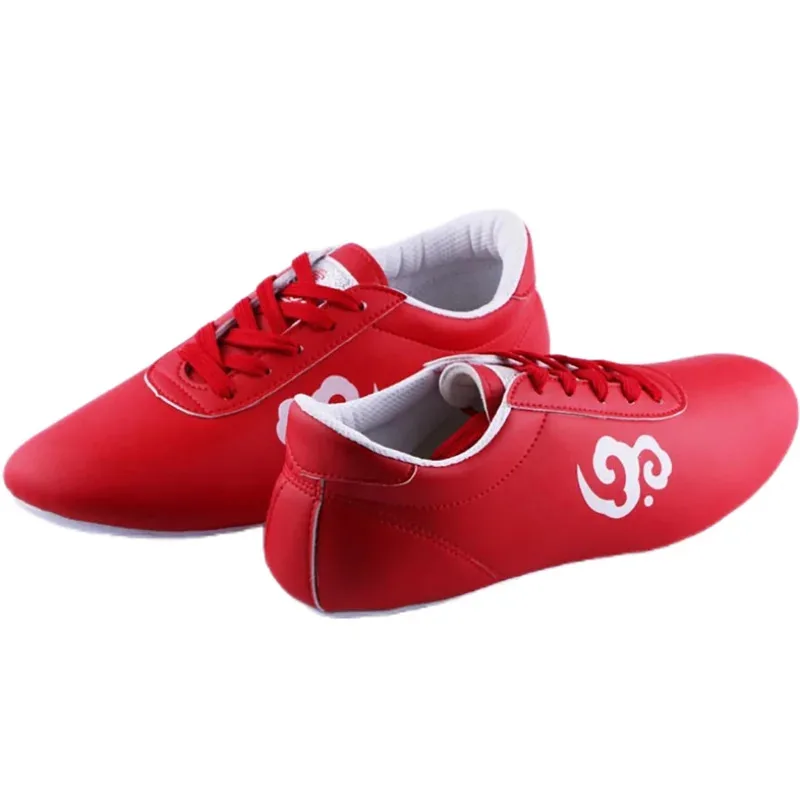 New Martial Arts Shoes Unisex Light Weight Men Women Tai Chi Wushu Shoe Soft Sole Leather Traditional Kung Fu Shoes thumbnail 5
