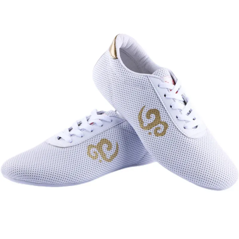 New Martial Arts Shoes Unisex Light Weight Men Women Tai Chi Wushu Shoe Soft Sole Leather Traditional Kung Fu Shoes thumbnail 6