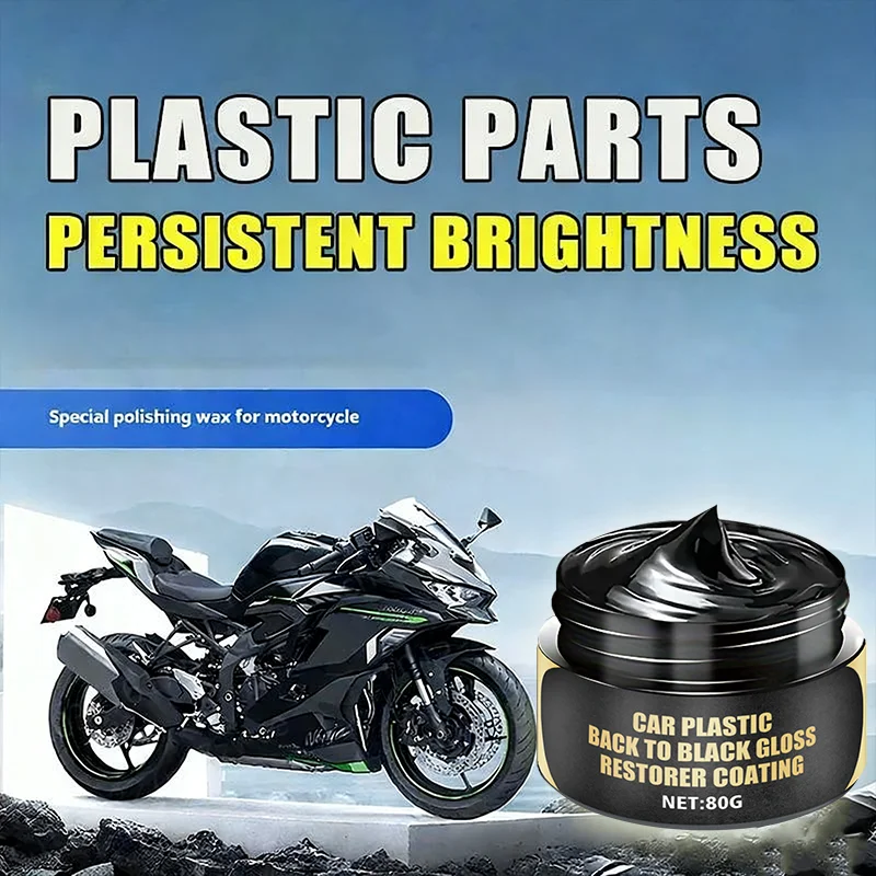 Motorcycle Plastic Restorer Scratch Repair Car Cleaning Products Auto Polish And Repair Coating Renovator For Car Detailing