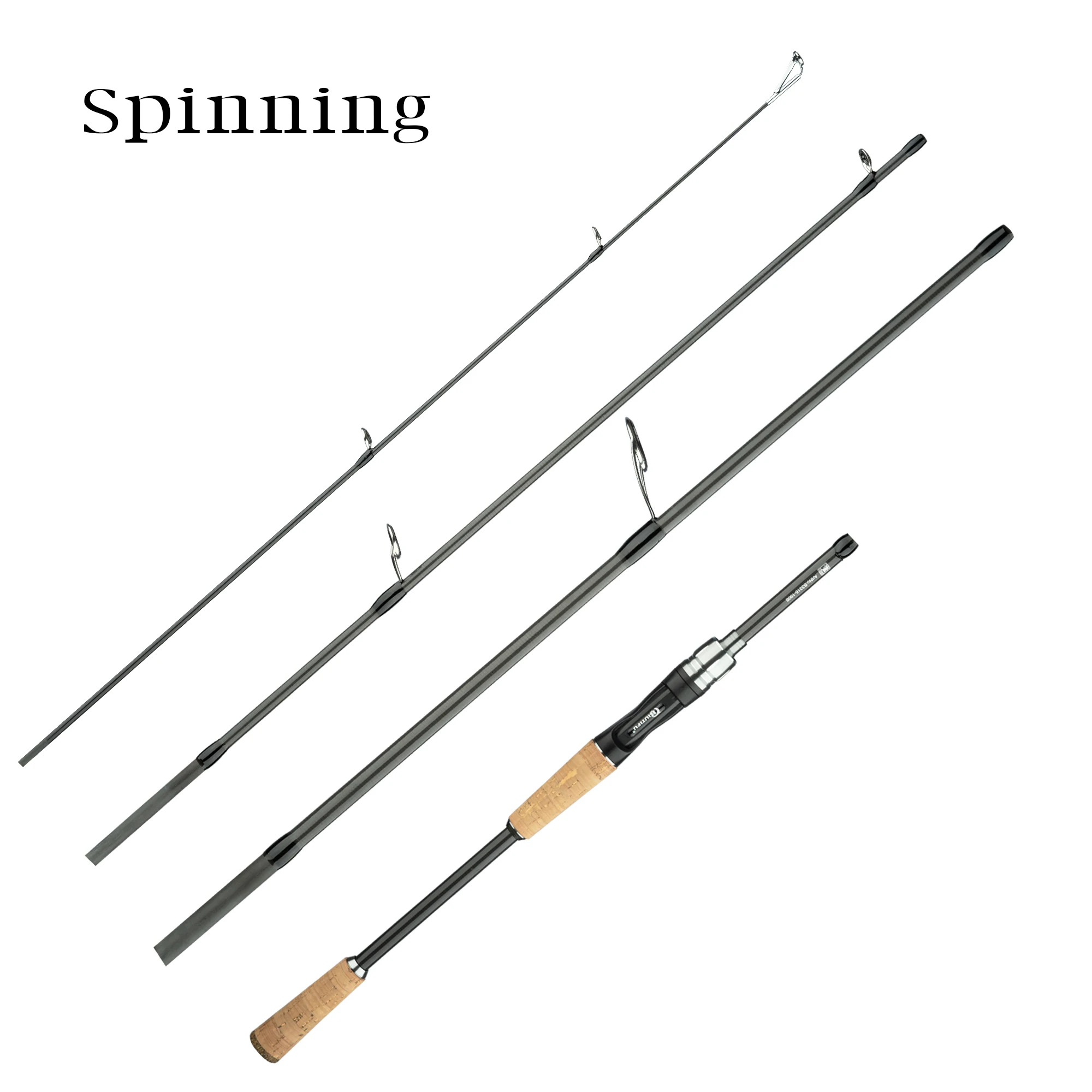 BIUTIFU Traveller Spinning Casting Carbon Fishing Rods Baitcasting Weight 5-35g M Fast Ultralight Lure Trout Mini Goods For Pole thumbnail 5