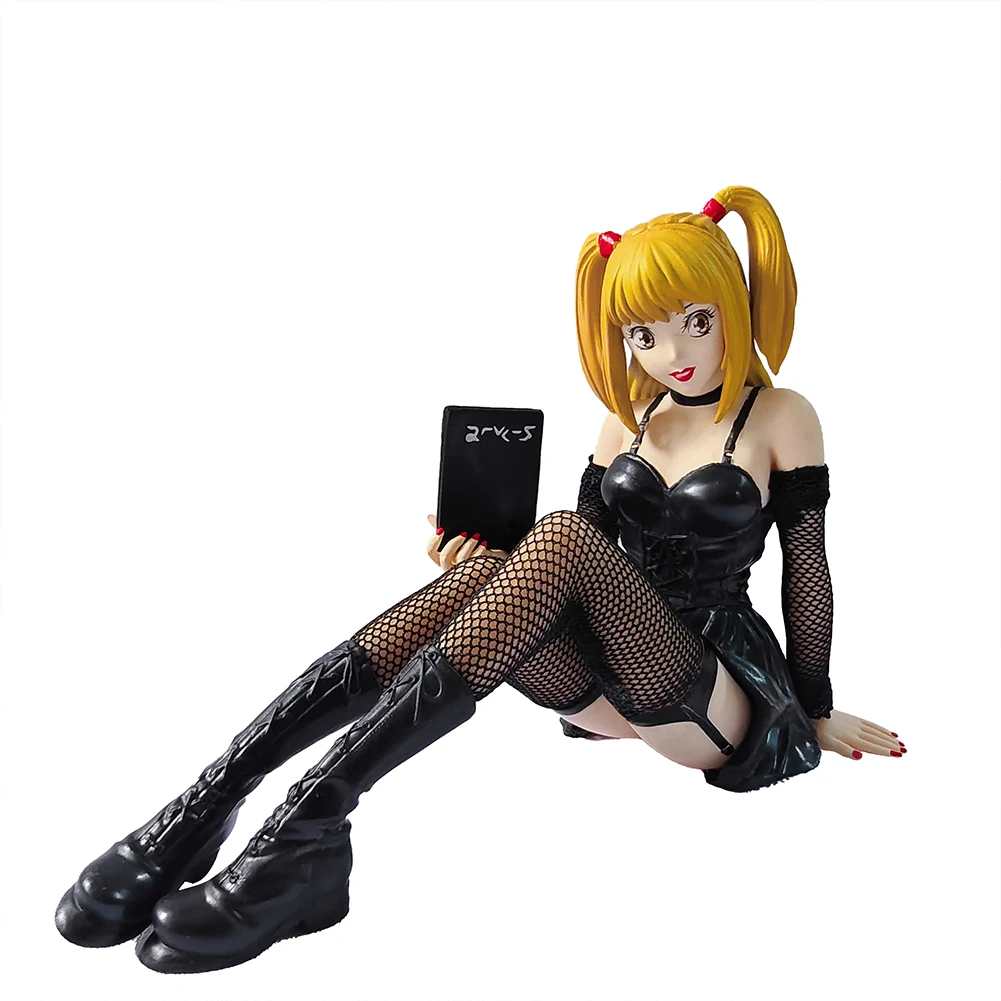 Anime Figure MisaMisa figure sitting action figures misa anime figures PVC model noodle stopper toys ornament birthday gift 11cm