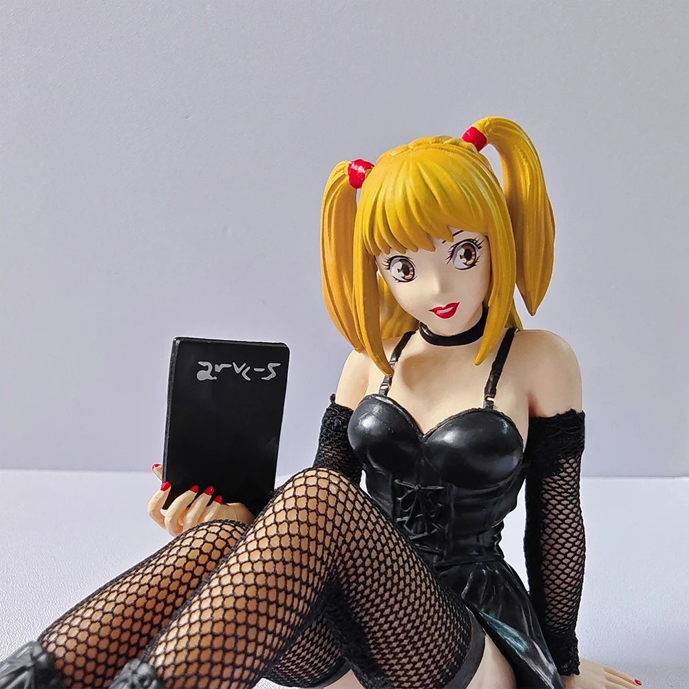 Anime Figure MisaMisa figure sitting action figures misa anime figures PVC model noodle stopper toys ornament birthday gift 11cm thumbnail 2