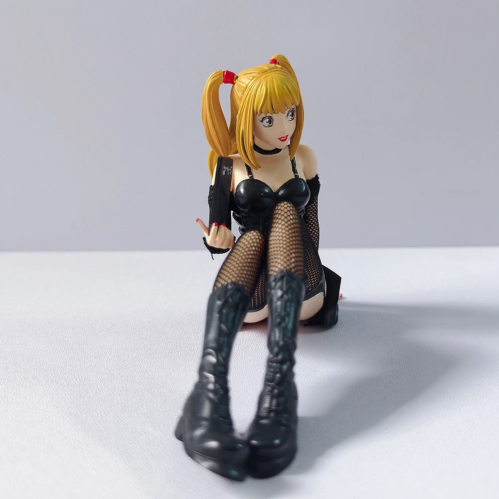 Anime Figure MisaMisa figure sitting action figures misa anime figures PVC model noodle stopper toys ornament birthday gift 11cm thumbnail 3