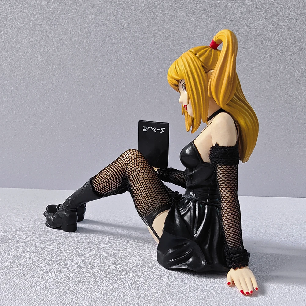 Anime Figure MisaMisa figure sitting action figures misa anime figures PVC model noodle stopper toys ornament birthday gift 11cm thumbnail 4