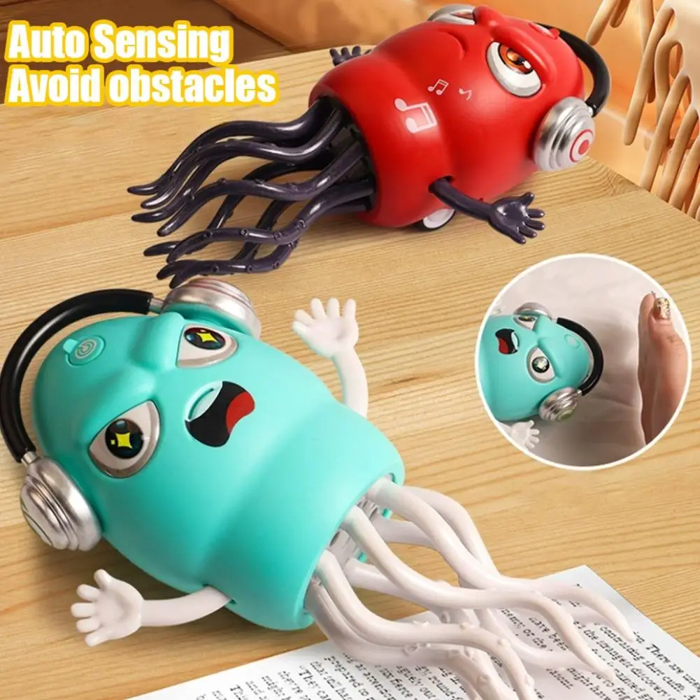Dancing Octopus Electronic Pet Toy for Kids, Interactive Moving Singing Toy with Music and Lights, Educational Toddler Toy