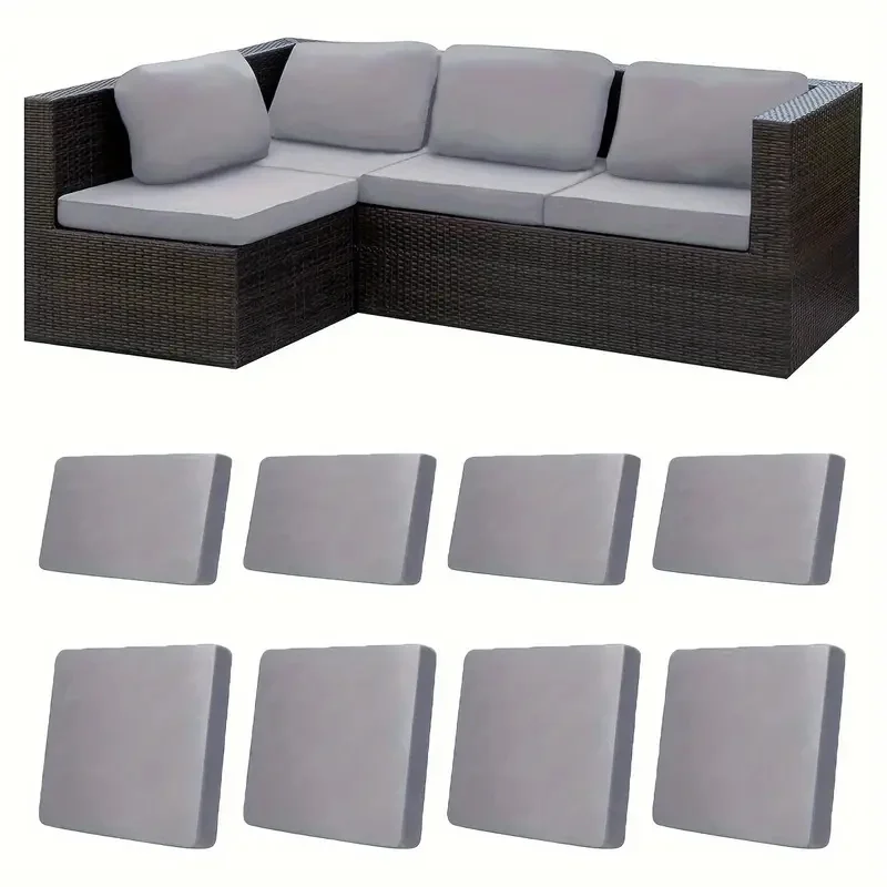 Outdoor sofa cushion replacement set, thick and durable, for replacing cushions and seat cushions,courtyard use