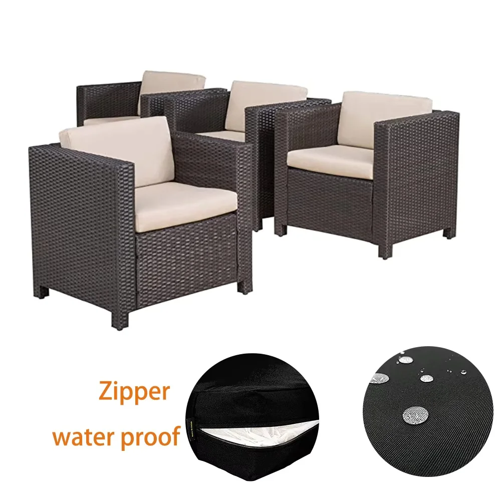 Outdoor sofa cushion replacement set, thick and durable, for replacing cushions and seat cushions,courtyard use thumbnail 3