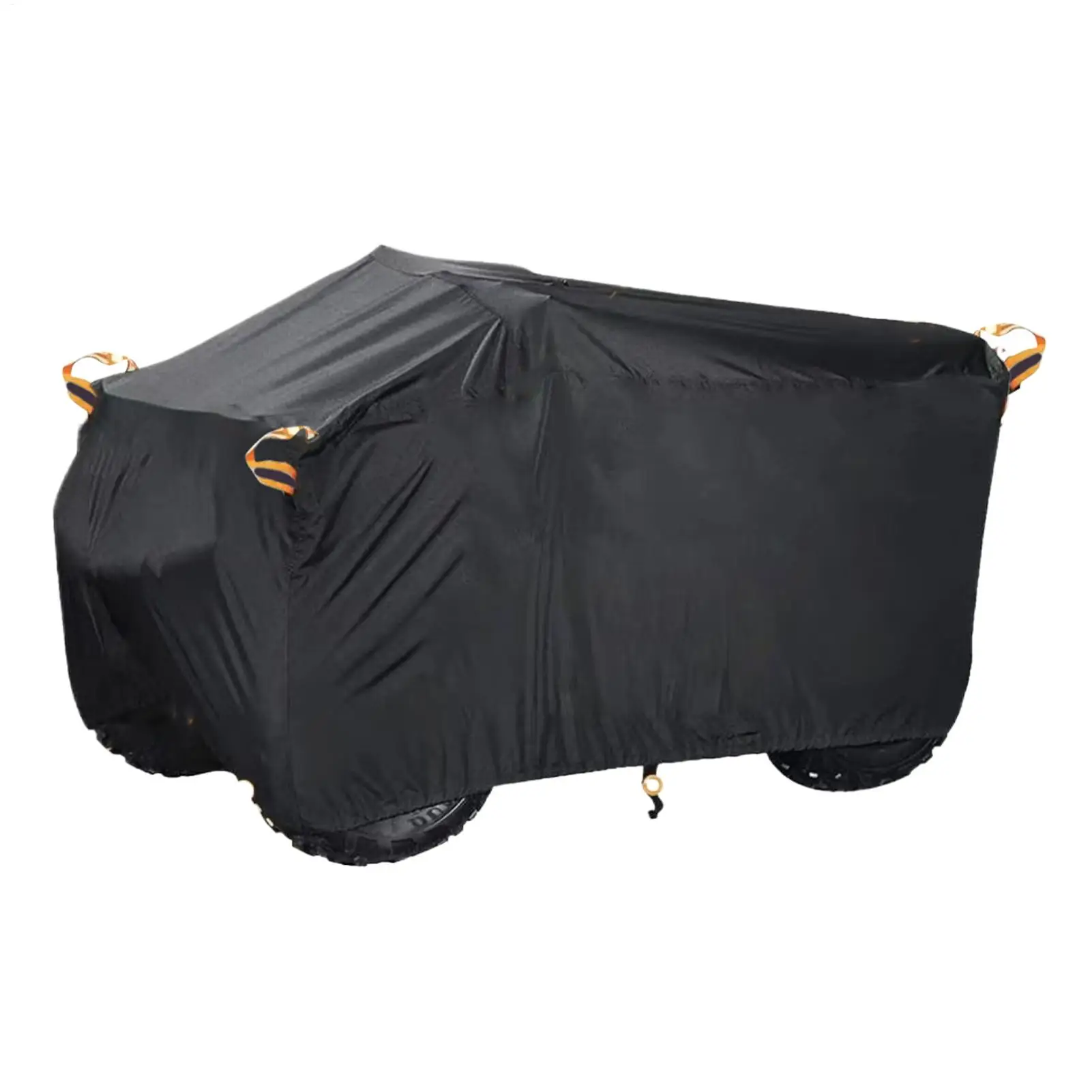 Outdoor ATV Cover Waterproof Protective Cover UV-resistant Dustproof Outdoor Black Beach Bike Scooter Kart Motorcycle Cover thumbnail 2