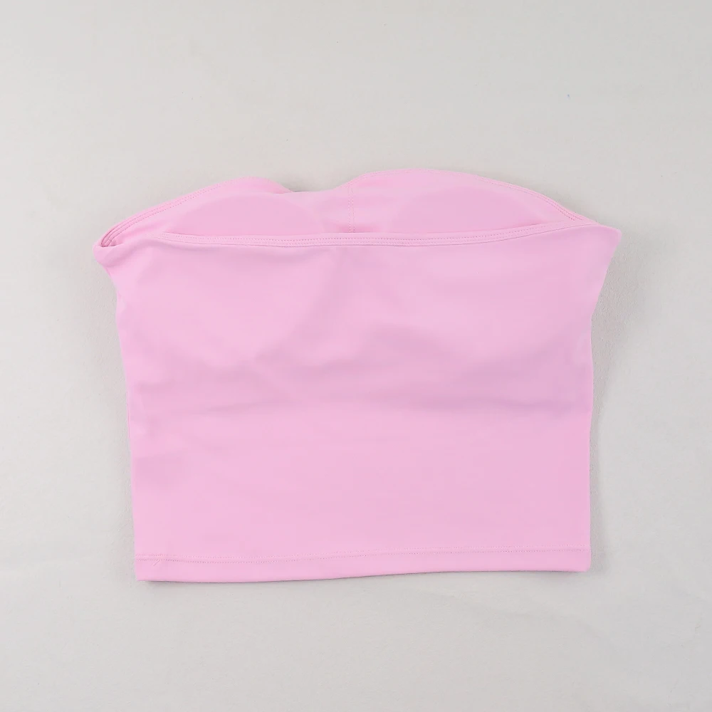 Strapless Sexy Strapless Top Comfortable And Cool Fabric Breathable Yoga Bra thumbnail 4