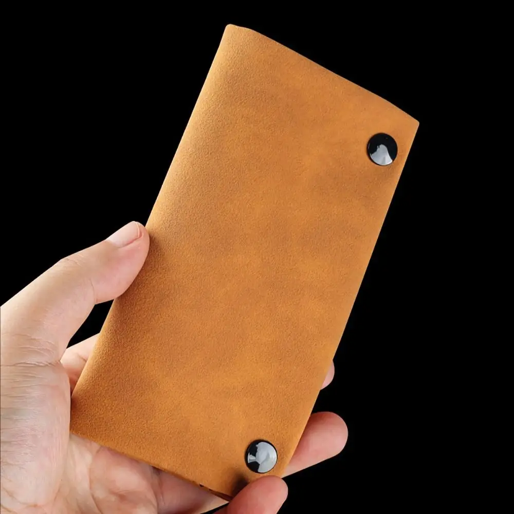 Multifunctional Frosted Leather Tobacco Lighter Pouch Foldable Portable Cigarette Bag Smoking Accessorie Tobacco Storage Bag thumbnail 5