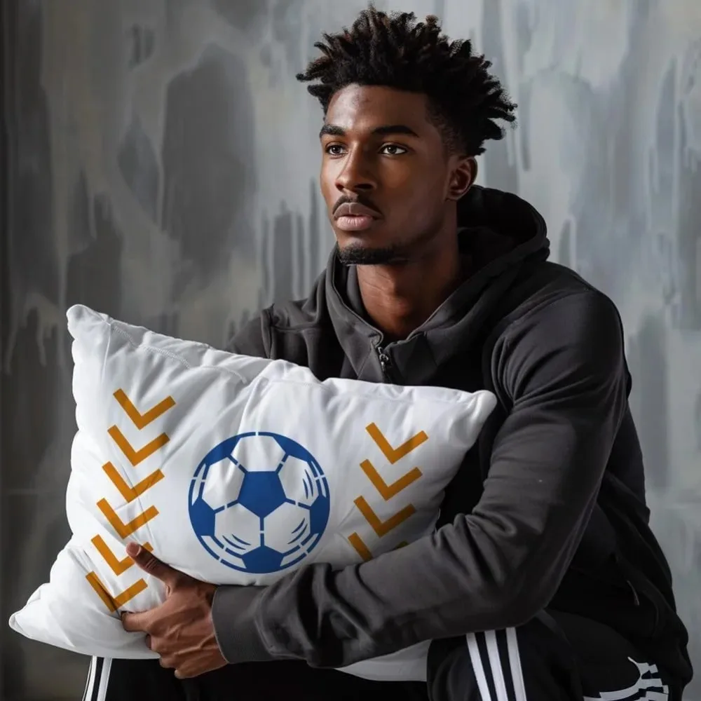 Football Painting Stencils Reusable Craft Stencils Football Theme Drawing Stencil Hollow Out Soccer Border Stencil for Painting thumbnail 5
