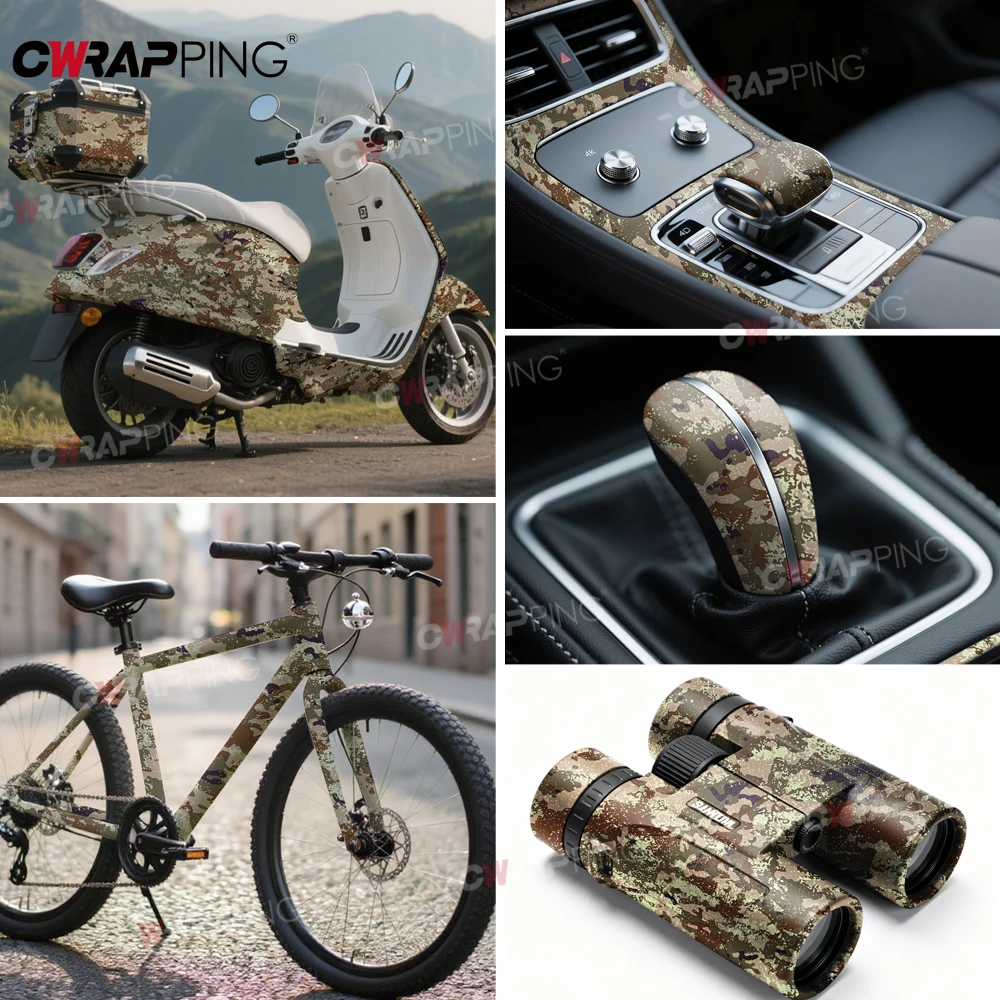 Digital Camouflage Film Waterproof Automotive Vinyl Car Wrap Wrapping Tools Vehicle Decoration Car Tuning Accessories Covering thumbnail 2