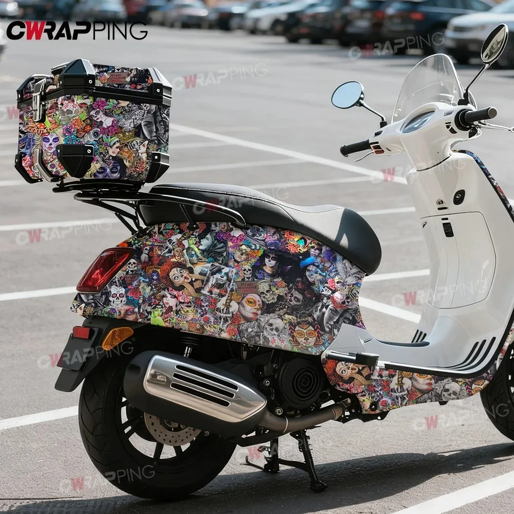 Car Adhesive Vinyl Wrap for Car Camouflage Printed Waterproof Motorcycle Stickers Tuning Auto Accessories Self-adhesive Film thumbnail 3