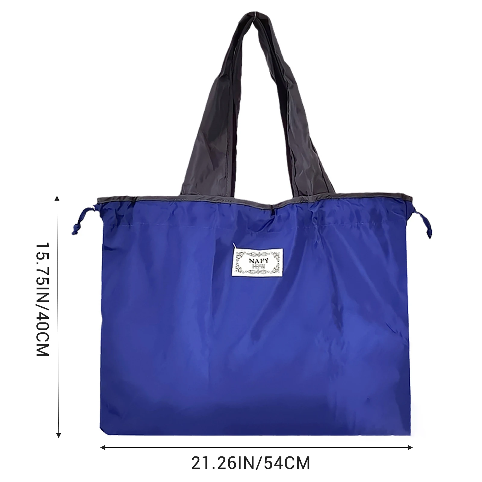 Portable Foldable Shopping Bag Simple Organizer Storage Shopper Handbag Suitable for Teen Girls Women thumbnail 3