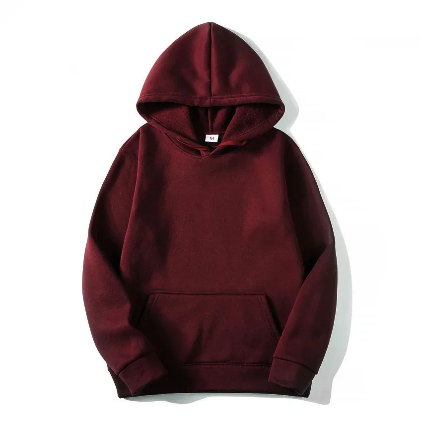 New Fashion Men's Women's Hoodies Spring Autumn Winter Casual Hoodies Sweatshirts Men Tops Solid Color Hoodie Sweatshirt Male thumbnail 5
