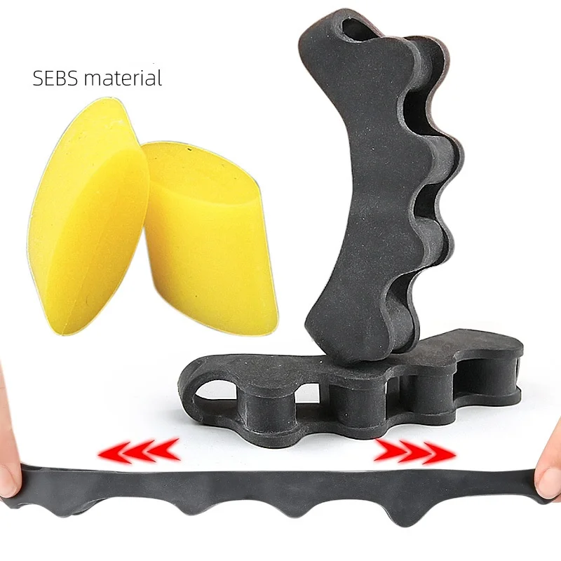 Forefoot Pad Five-hole Toe Separator For Hallux Valgus Big Toe Bone Overlap Toe Clamp Orthopedics Toe Separator Pad Adjustable thumbnail 4