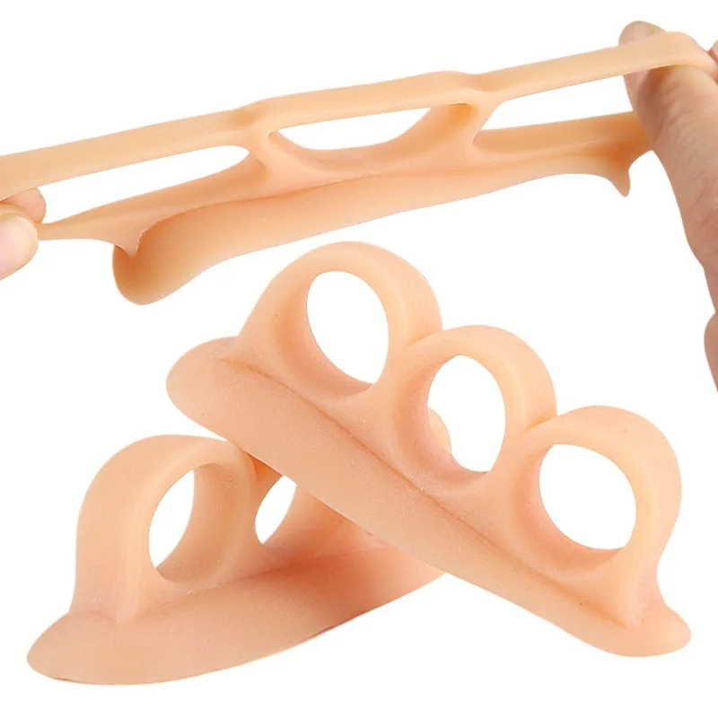 Forefoot Pad Three-hole Snail Has Hallux Valgus Overlapping Toes Hammers Toe Separators And Bent Deformed Toes thumbnail 6