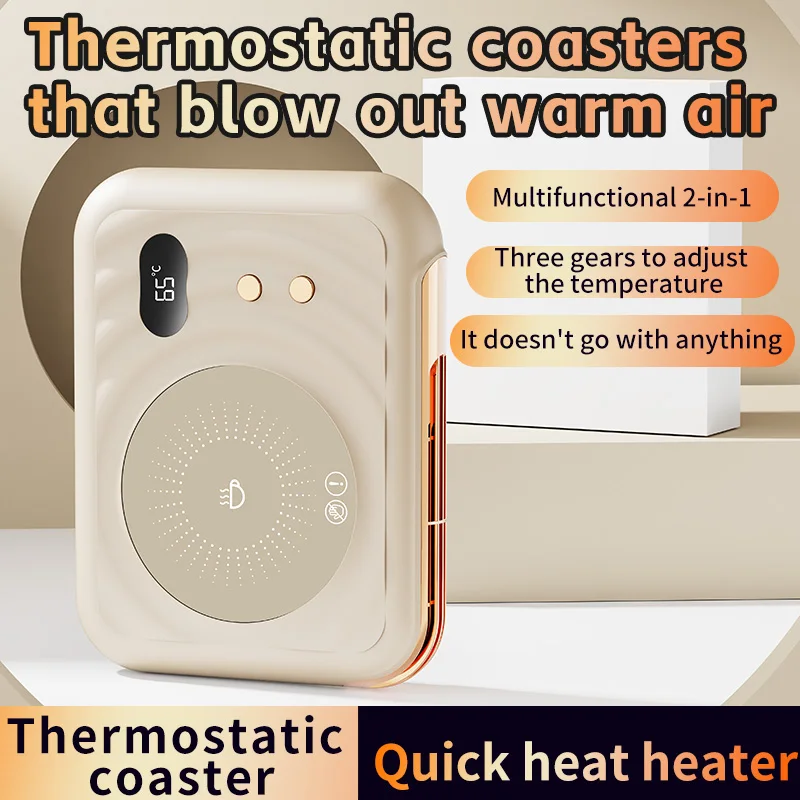 Electric Cup Warmer Thermostatic Heating Coaster 3-speed Adjustment Coffee Mug Warmer Cup Warmer For Beverage Tea Milk thumbnail 2