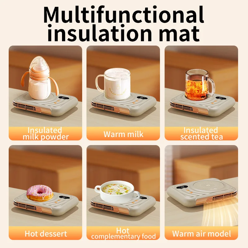 Electric Cup Warmer Thermostatic Heating Coaster 3-speed Adjustment Coffee Mug Warmer Cup Warmer For Beverage Tea Milk thumbnail 6