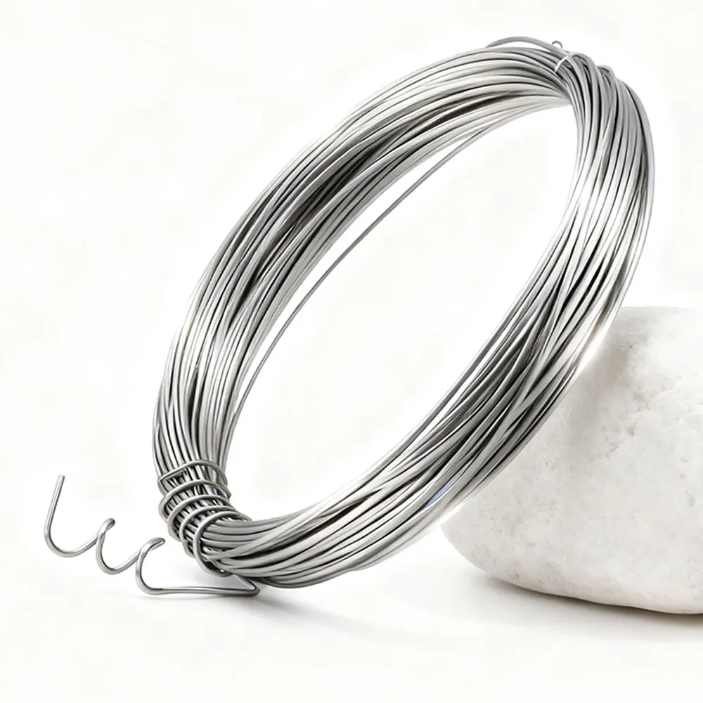 10M/Roll Stainless Steel Wire for Jewelry Making 0.4 0.6 0.8 1mm Handmade Crafts Metal Wire DIY Jewelry Making Beading Bracelet thumbnail 3