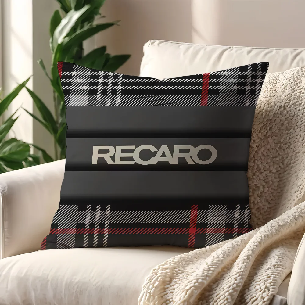 Seat Upholstery R-Recaros cushion cover For Pillow Sofa Printing Decoration Room Home Office Coffee Shop Car Nordic Simplicity thumbnail 2