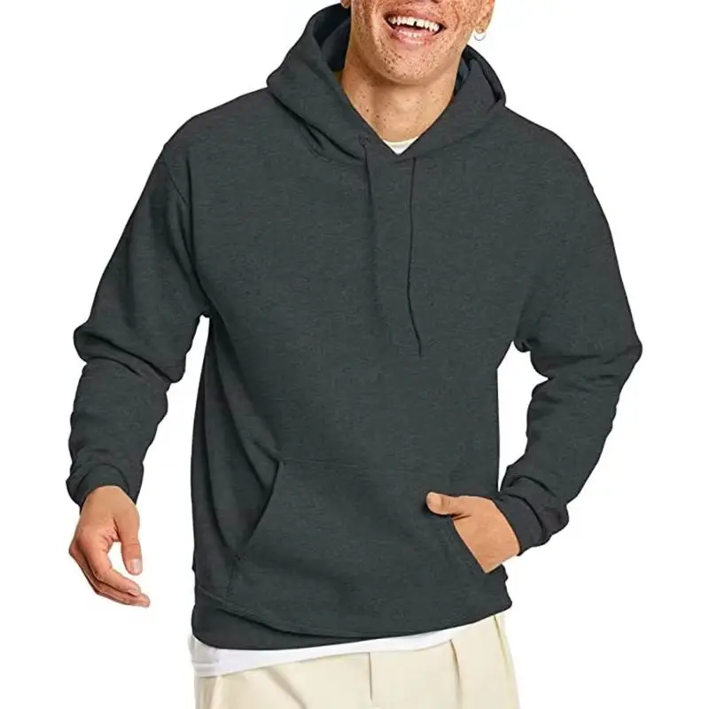 Men's Hoodies Women Pullover Spring Autumn Casual Hoodie Sweatshirts Solid Color Hoodies Oversize Black Sweatshirt For Male thumbnail 6
