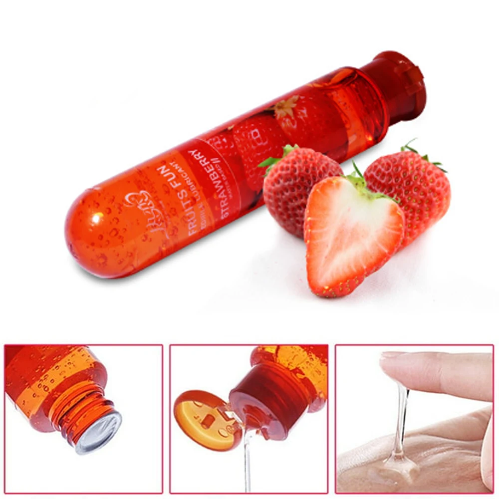 Adult Sexual Body Smooth Fruity Anal Vagina Lubricant Gel Sex Toy Health Product Perfect To Warm Up Sensual Massage Lubrication thumbnail 6