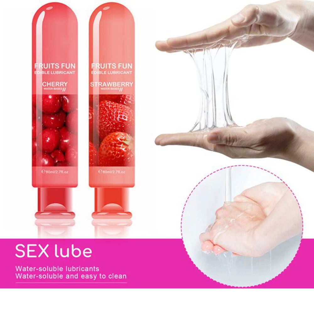 Adult Sexual Body Smooth Fruity Anal Vagina Lubricant Gel Sex Toy Health Product Perfect To Warm Up Sensual Massage Lubrication thumbnail 3