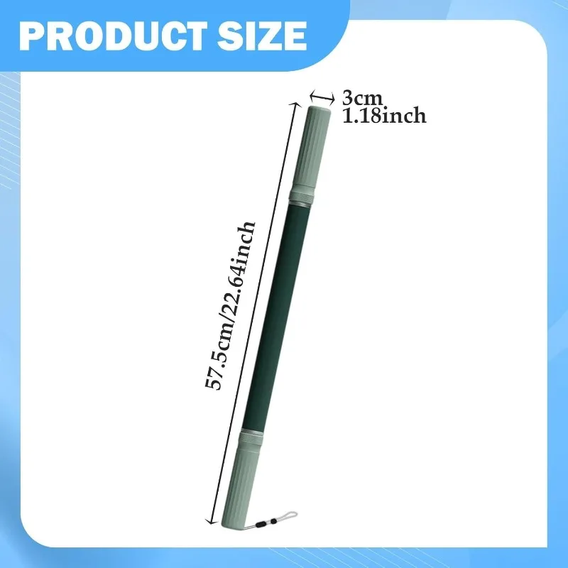 Yoga Stick for Body Stretching Relaxation Tool Roller Ergonomic Training Device For Sports Outdoors Home Workout Aid Equipment thumbnail 4