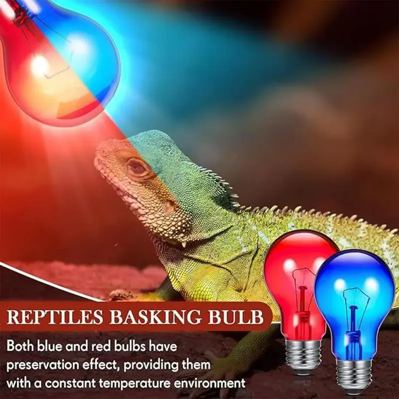Heat Light For Reptiles Heating Lamp 100w Uva Basking Light Pet Supplies For Lizard Bearded Dragon Turtle Amphibians Mammals thumbnail 2