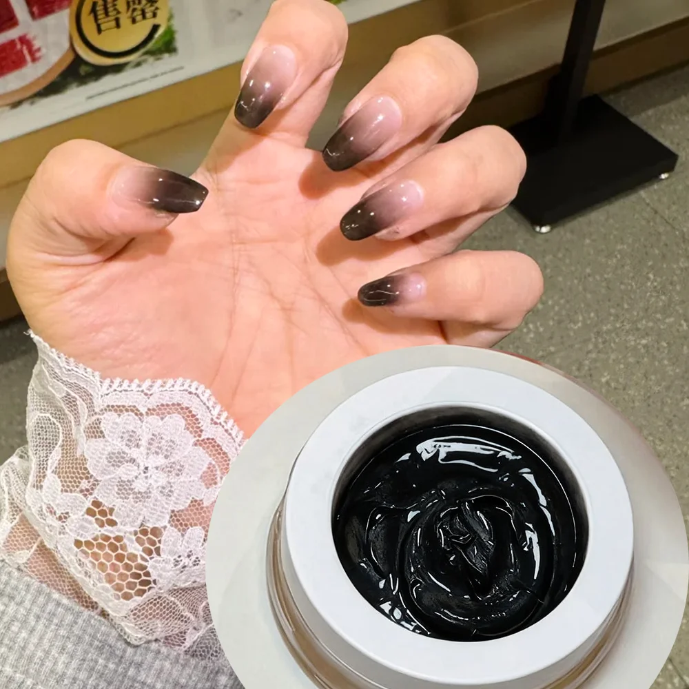 1Pc Pink/White/Black Air Cushion Nail Art Pat Glue High Saturation Nail Polish Pat Painting Gel Soak Off UV LED Manicure Varnish thumbnail 3