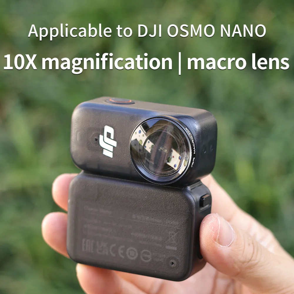 Suitable for DJI OSMO Nano filters, macro lenses, UV protection, CPL polarizers, and motion camera accessories thumbnail 2