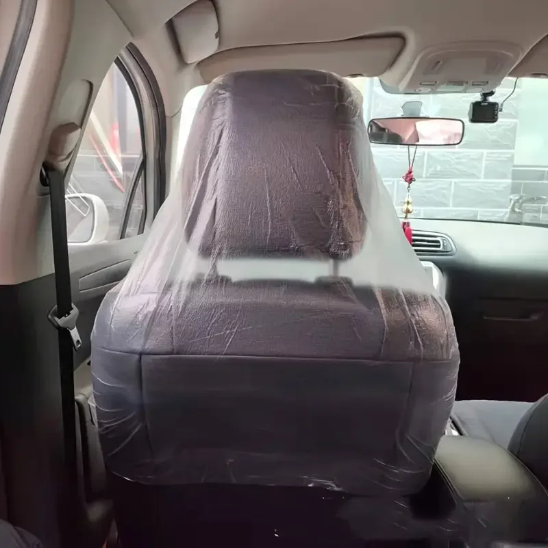 10Pcs Disposable Car Seat Covers Protective Anti-Fouling Waterproof Dustproof Protector Universal Auto Interior Supplies thumbnail 4