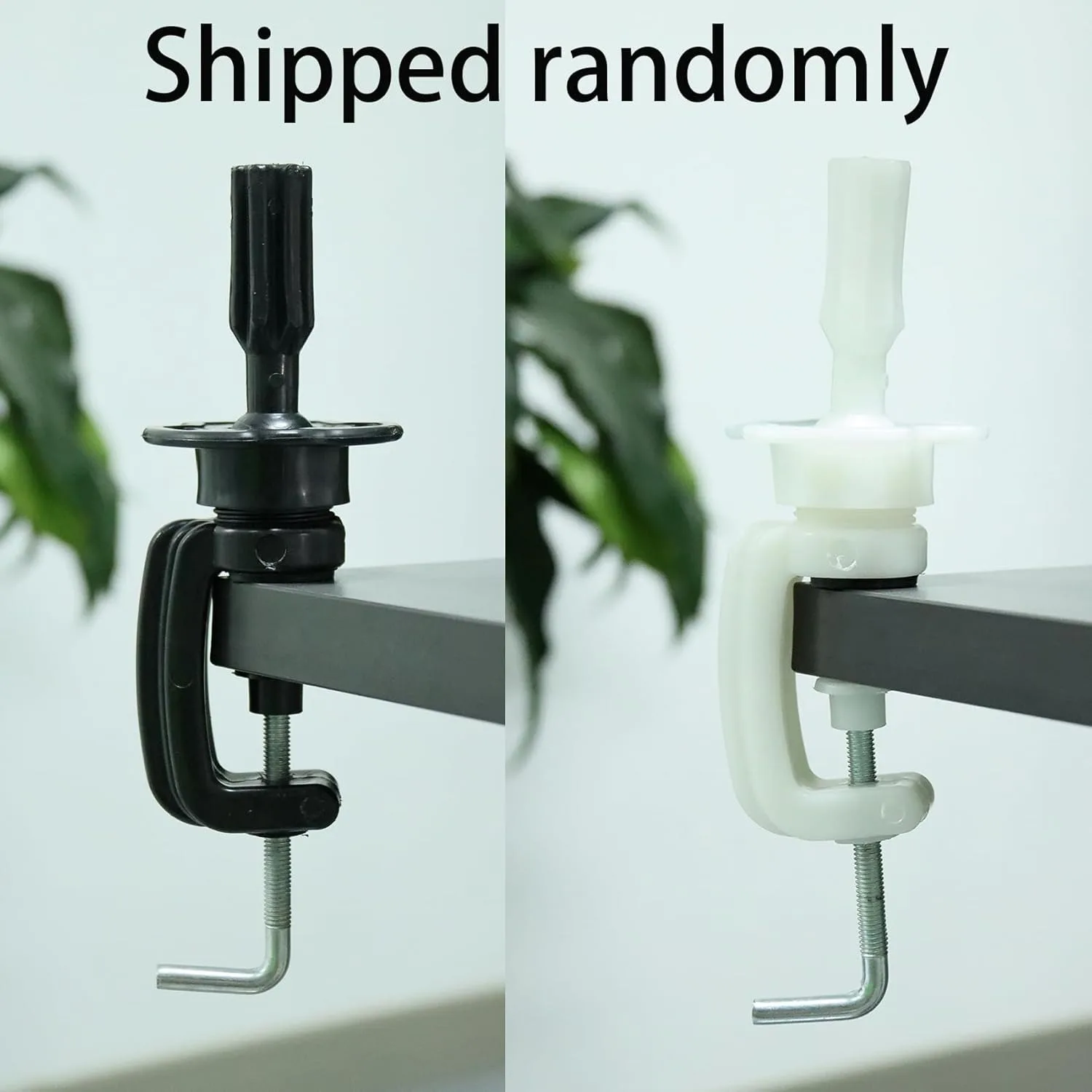Wig Mannequin Head Stand Cosmetology Manikin Head Standard Holding Holder Clamp Stands Black (1Pc, Desktop Head Stand) thumbnail 6
