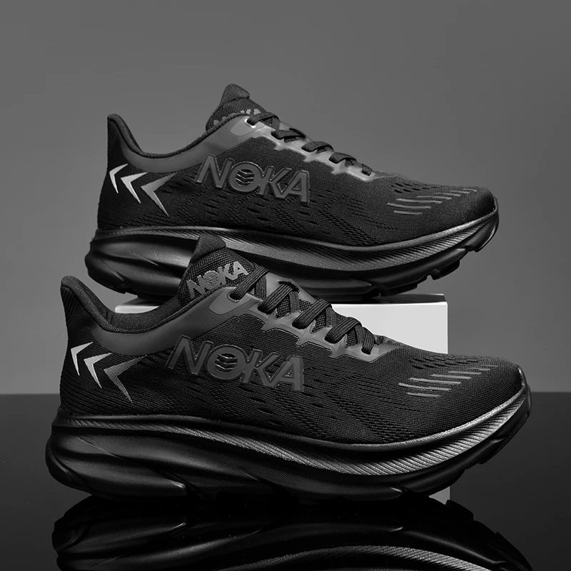 Men Sports Running Shoes Breathable Lightweight Men Comfortable Athletic Nonskid Sneakers thumbnail 3